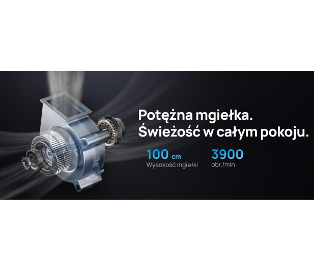 DREO Nawilżacz powietrza 420S czarny - 1503972 - zdjęcie 5